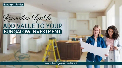 Best Renovations to Add Value to Your Bungalow - Blog post thumbnail Best Renovations to Add Value to Your Bungalow - Blog post thumbnail
